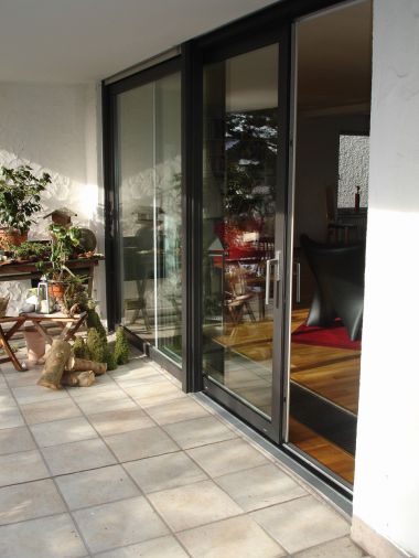 Schiebetür zur Terrasse in Rosenheim